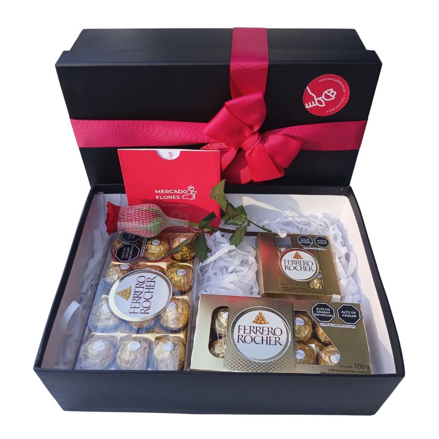 Box con chocolate - Colección Ferrero Rocher
