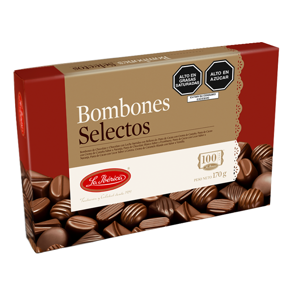 Caja de Bombones Selectos La Ibérica — 170g