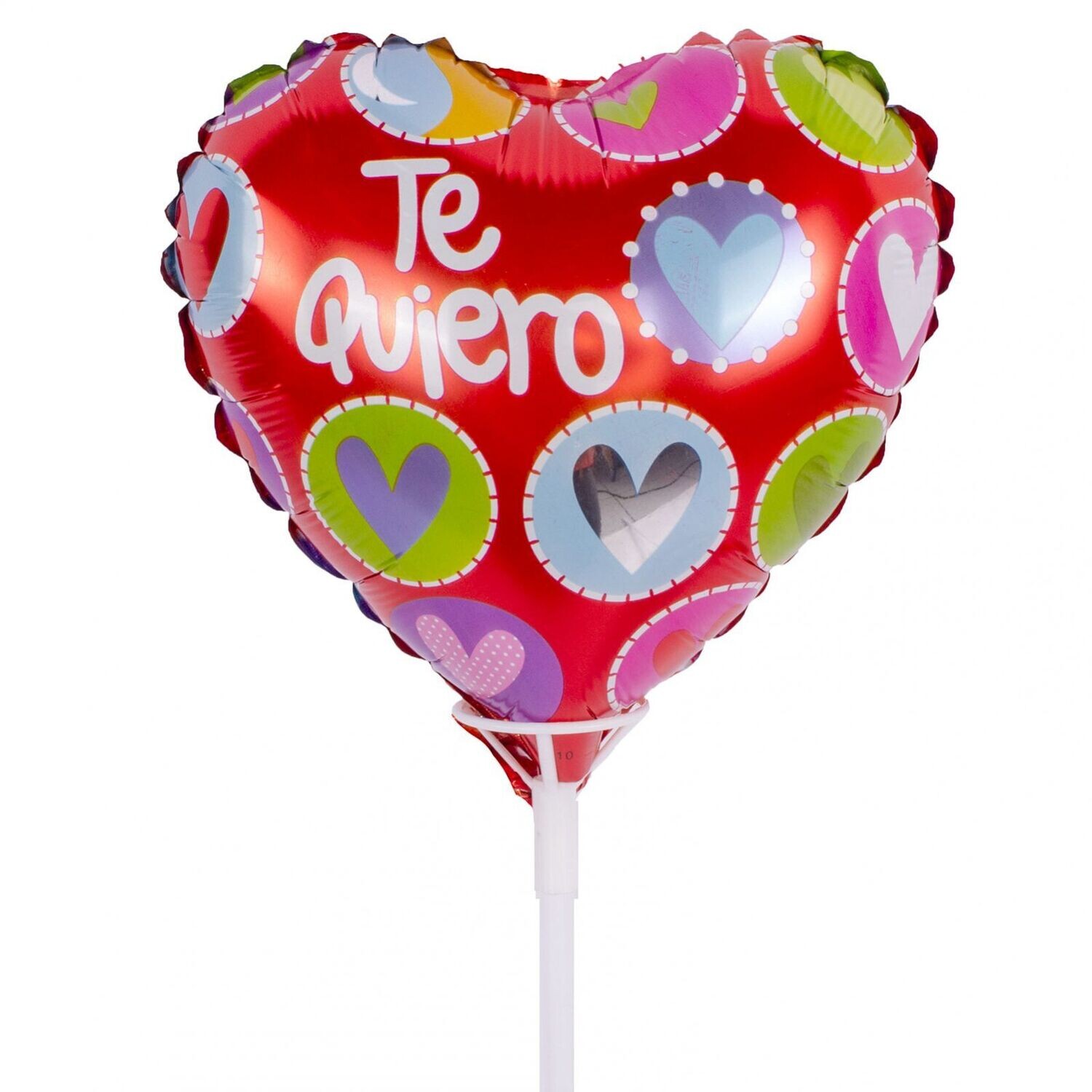 Te Quiero — Globo Metálico en Forma de Corazón