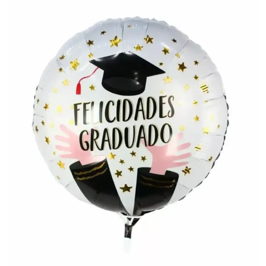 Graduación — Globo Metálico Circular