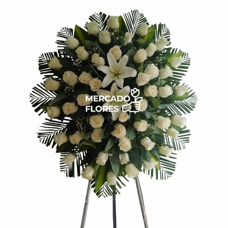 Corona funebre en Lima