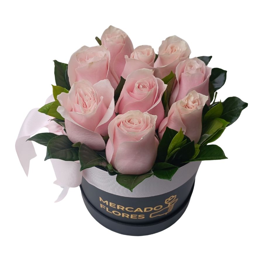 Sombrerera de rosas Pink Mundial
