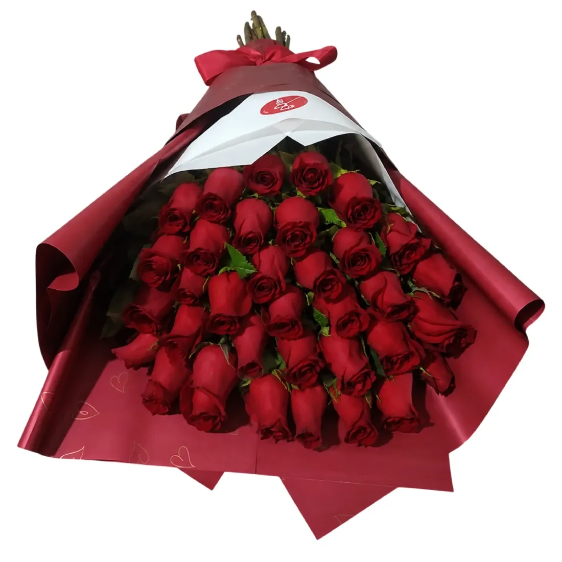 Romance Eterno — Ramo de 36 rosas rojas edición San Valentín