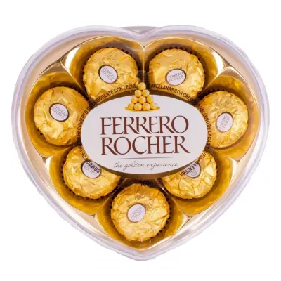 Ferrero Rocher — Acrílico Corazón x 8 Unidades