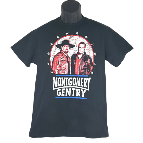 Montgomery Gentry 2017 Map T-shirt