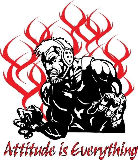 Attitude Is Everything Team Jones Wrestling T-shirt