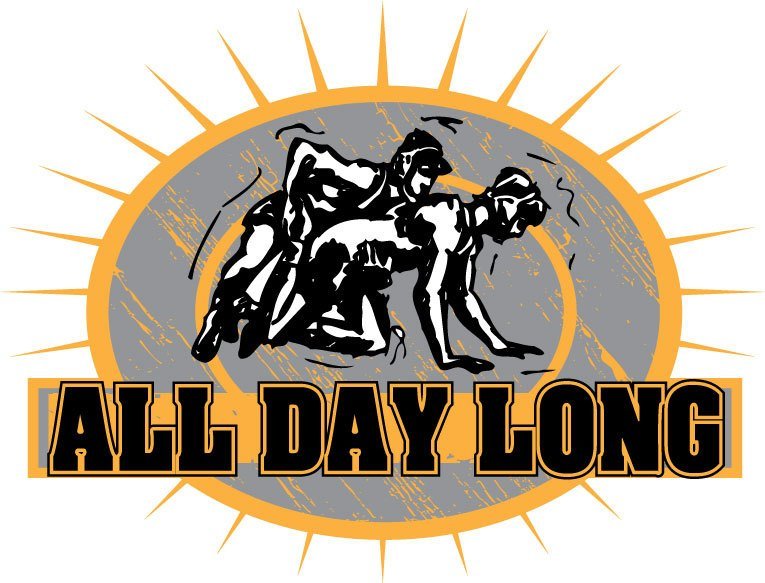 All Day Long Team Jones Wrestling T-shirt