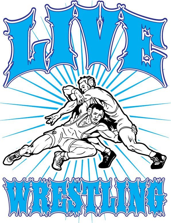 Live Wrestling Team Jones Wrestling T-shirt