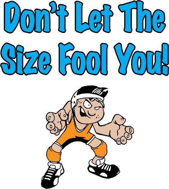 Don&#39;t Let The Size Fool You Team Jones Wrestling T-shirt