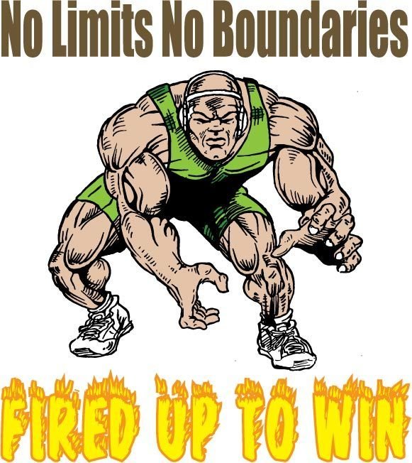 No Limits No Boundaries Fired Up To Win Team Jones Wrestling T-shirt
