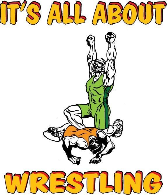 It&#39;s All About Wrestling Team Jones Wrestling T-shirt