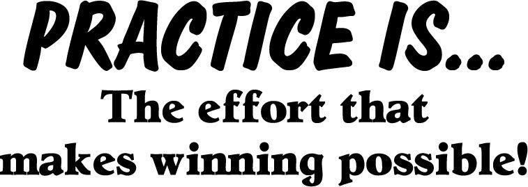 Practice Is...The Effort That Makes Winning Possible Team Jones Wrestling T-shirt