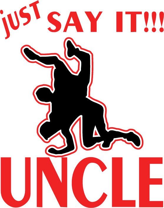 Just Say It!  UNCLE Team Jones Wrestling T-shirt