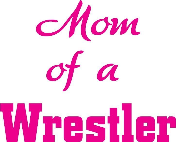 Mom Of A Wrestler Team Jones Wrestling T-shirt