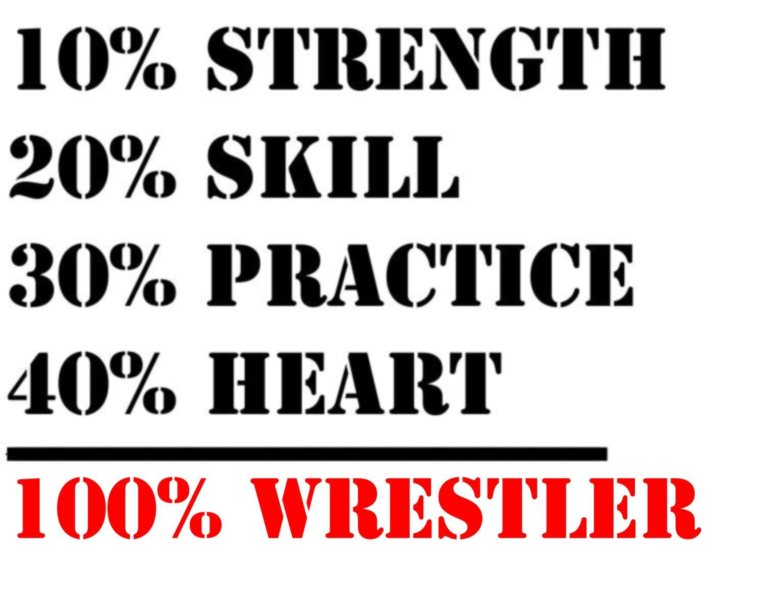 100% Wrestler Team Jones Wrestling T-shirt