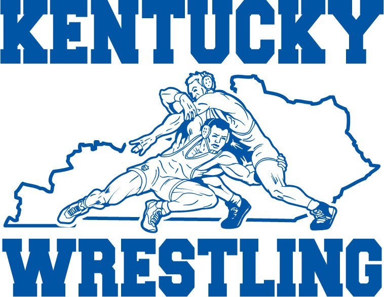 Kentucky Wrestling (Blue) Team Jones Wrestling T-shirt