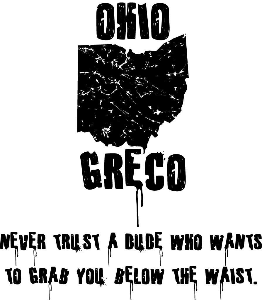 OHIO GRECO Team Jones Wrestling T-shirt