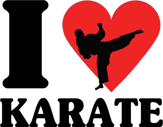 I Love Karate Team Jones Karate T-Shirt