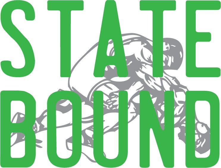 State Bound (Green) Team Jones Wrestling T-Shirt