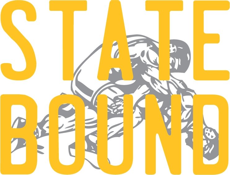 State Bound (Gold) Team Jones Wrestling T-Shirt