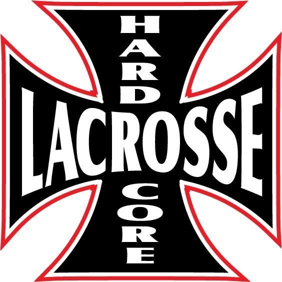 Hard Core Lacrosse Team Jones Lacrosse T-Shirt