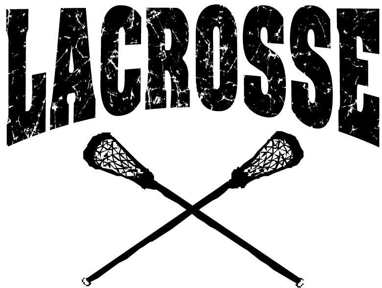 Lacrosse with Sticks Team Jones Lacrosse T-Shirt