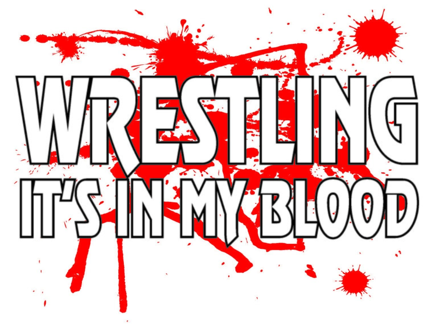 Wrestling It&#39;s In My Blood Team Jones Wrestling T-shirt
