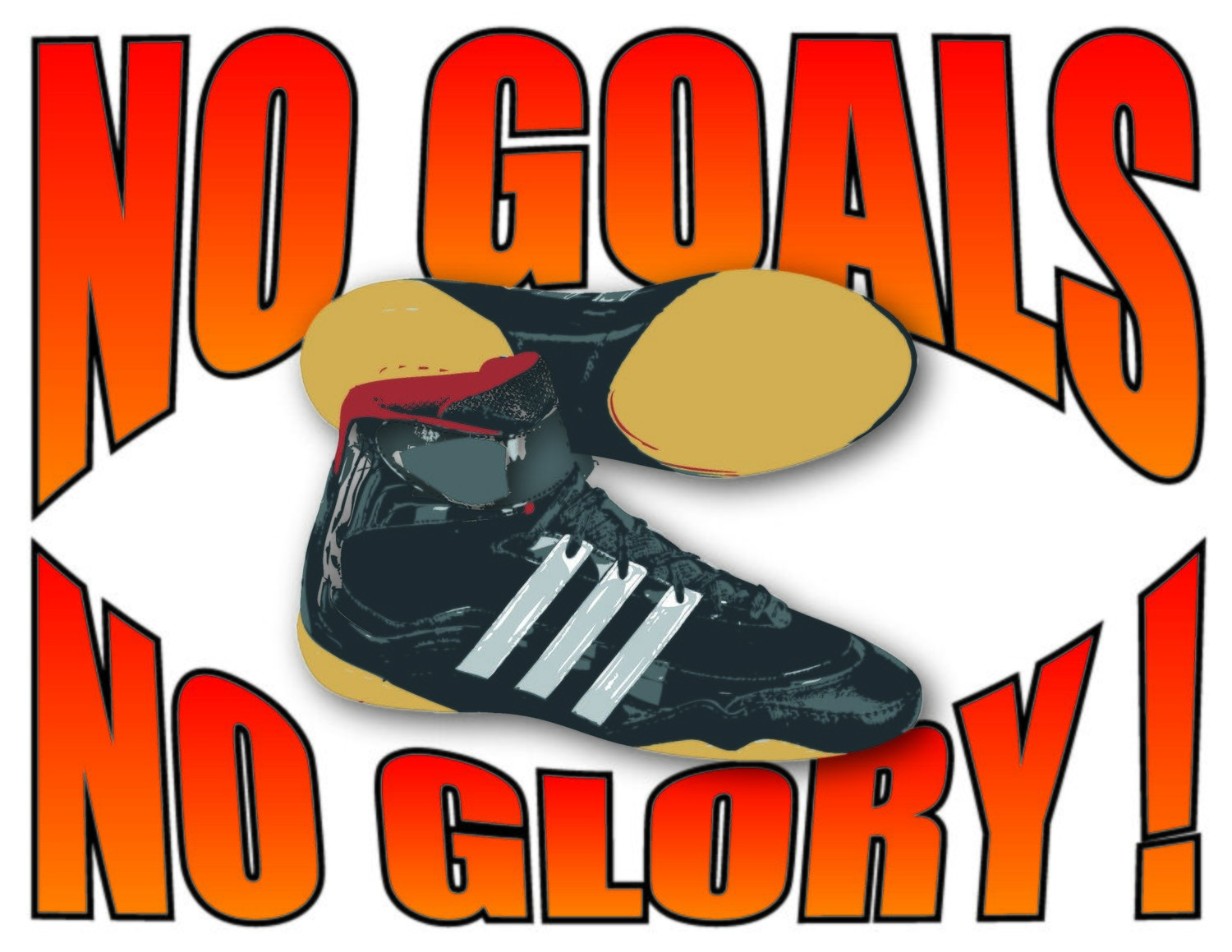 No Goals No Glory Team Jones Wrestling T-shirt