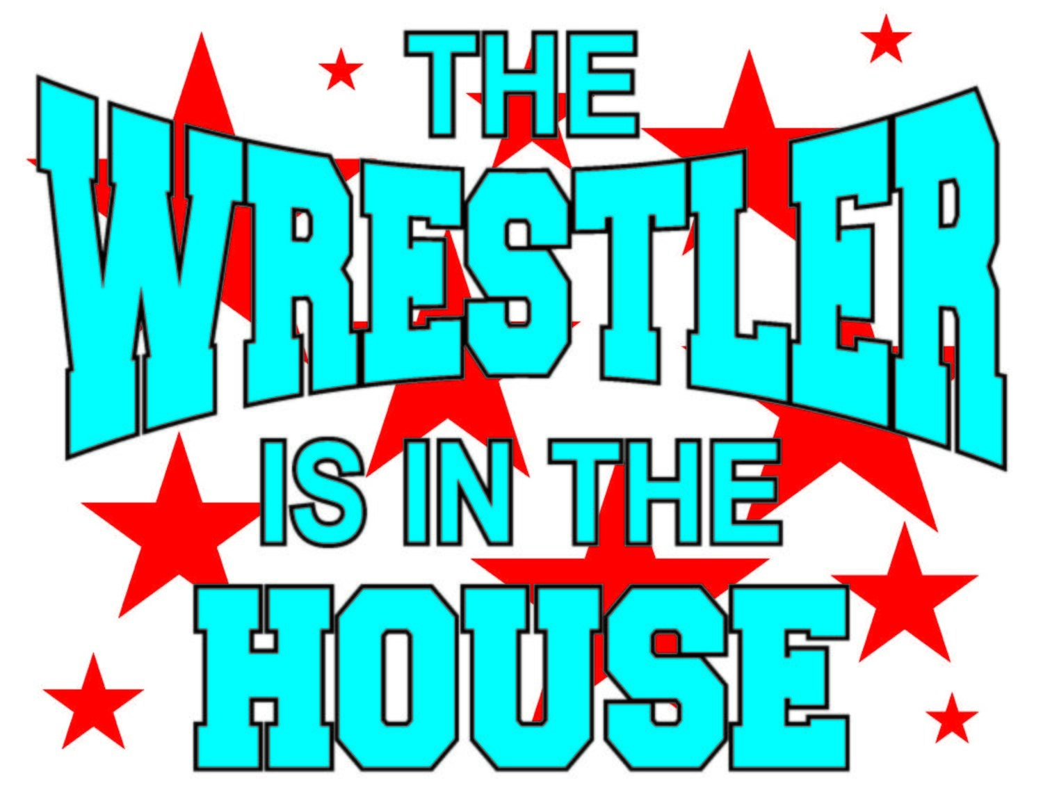 The Wrestler Is In The House Team Jones Wrestling T-shirt