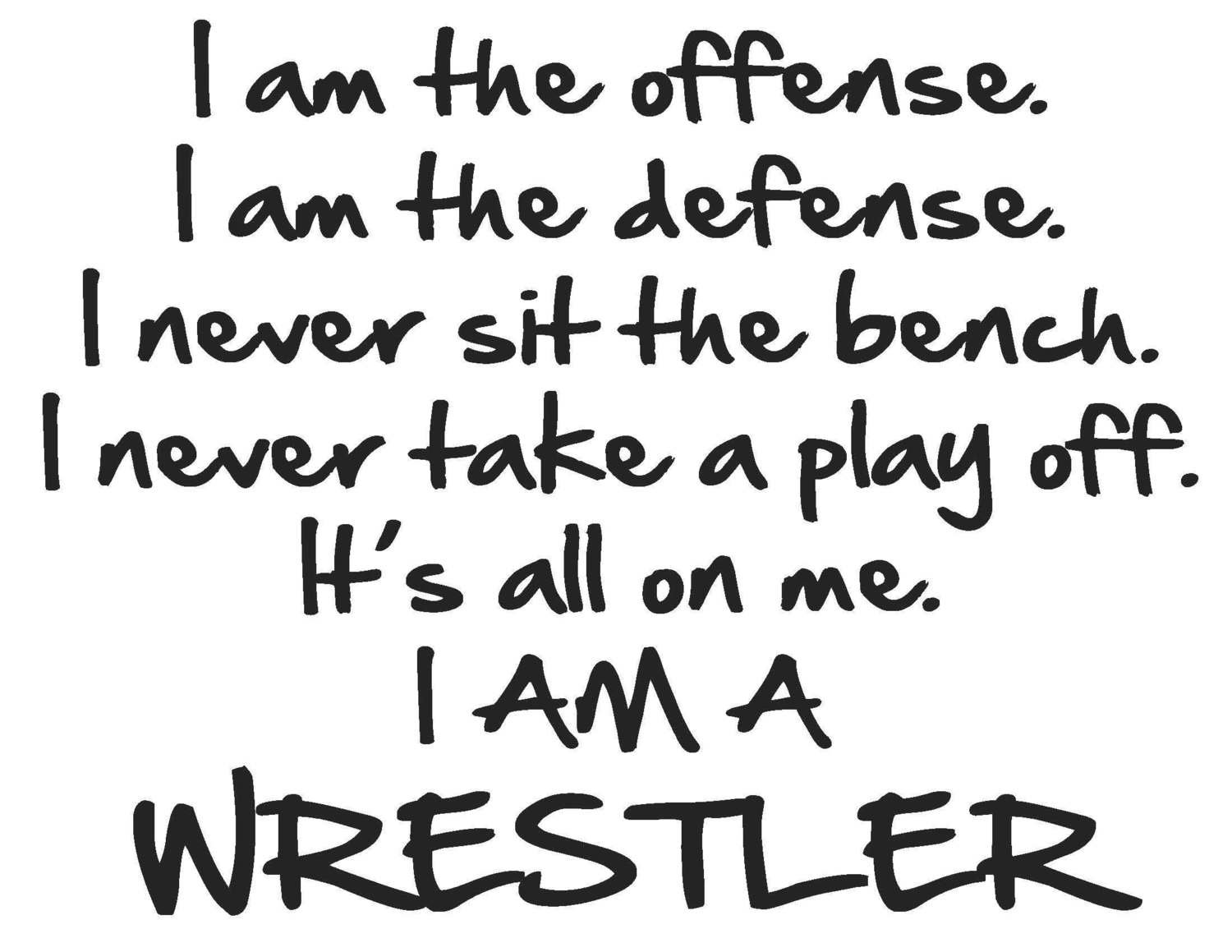 I Am A Wrestler Team Jones Wrestling T-shirt