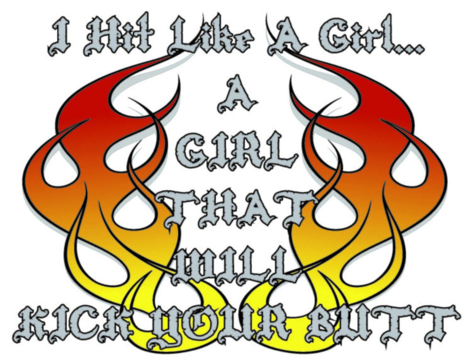 I Hit Like A Girl A Girl That Will Kick Your Butt Team Jones Wrestling T-shirt