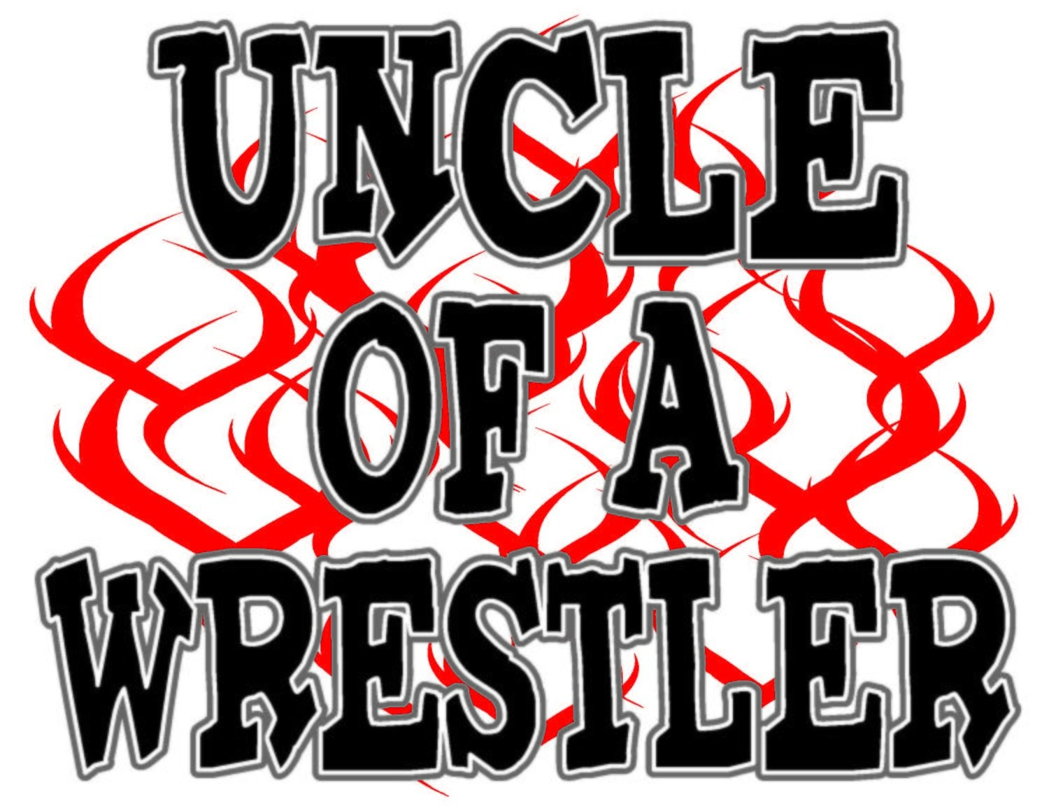 Uncle Of A Wrestler Team Jones T-Shirt