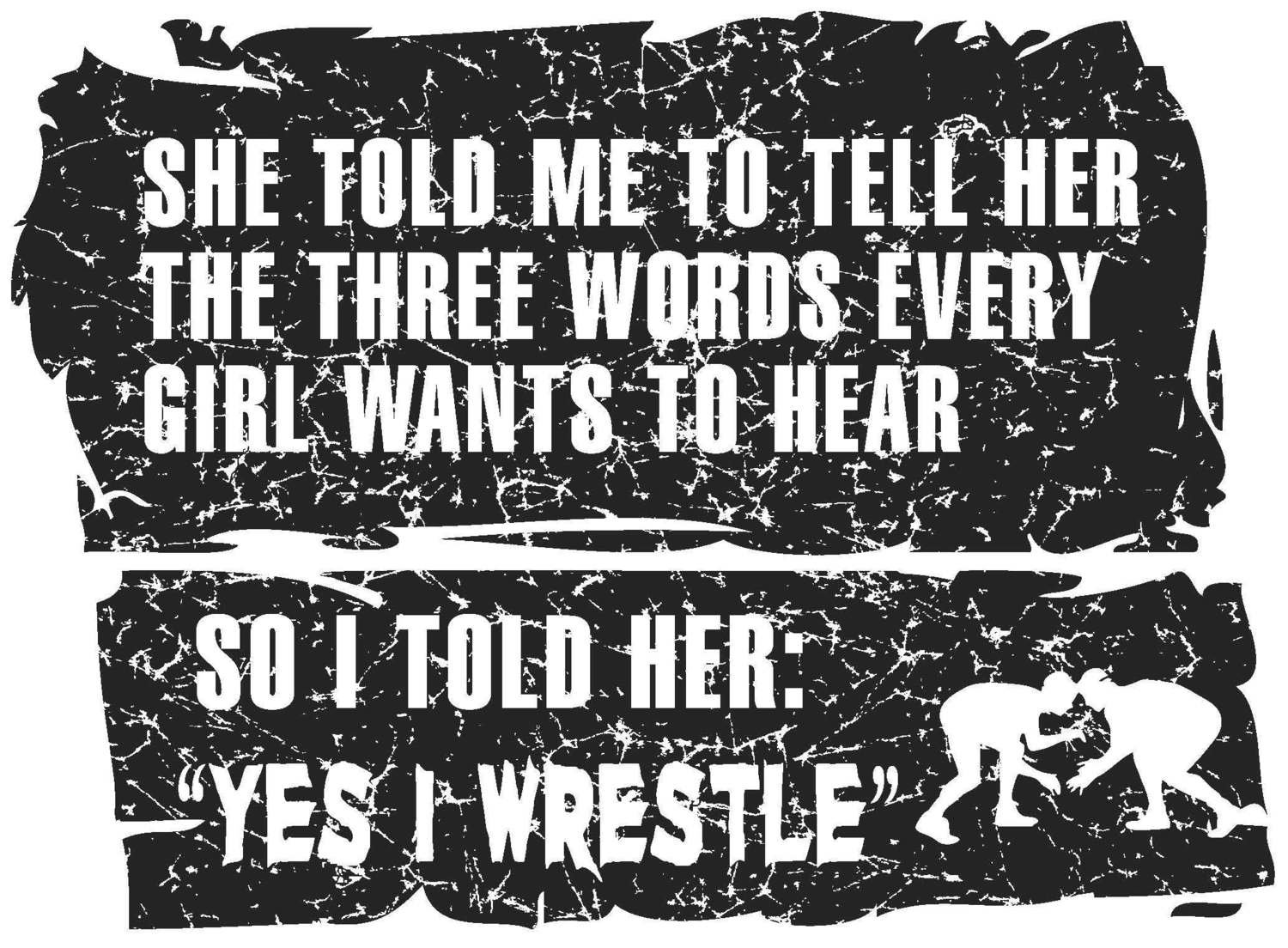 Yes I Wrestle Team Jones Wrestling T-Shirt