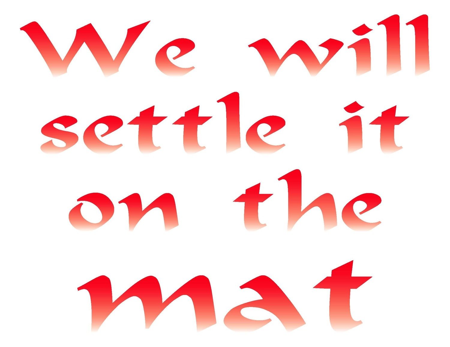 We Will Settle It On The Mat Team Jones Wrestling T-Shirt
