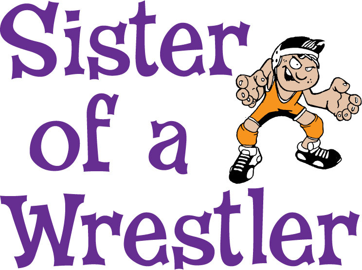 Sister Of A Wrestler Team Jones Wrestling T-Shirt