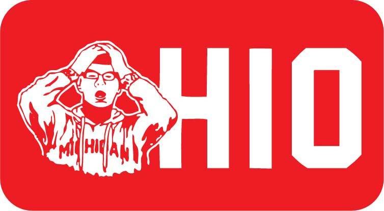 Ohio With Depressed Michigan Fan Team Jones Wrestling T-Shirt