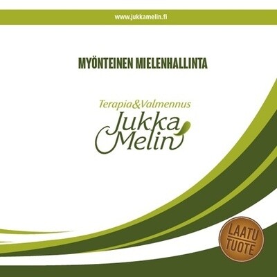 Melin Jukka: Terapia &amp; Valmennus -cd