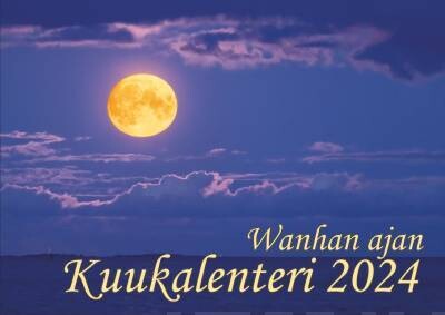 Wanhan ajan Kuukalenteri 2024 (seinäkalenteri)