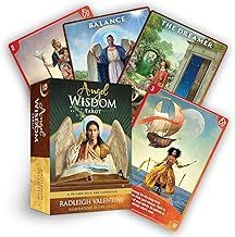 Valentine Radleigh: Angel Wisdom Tarot - A 78-Card Deck and Guidebook