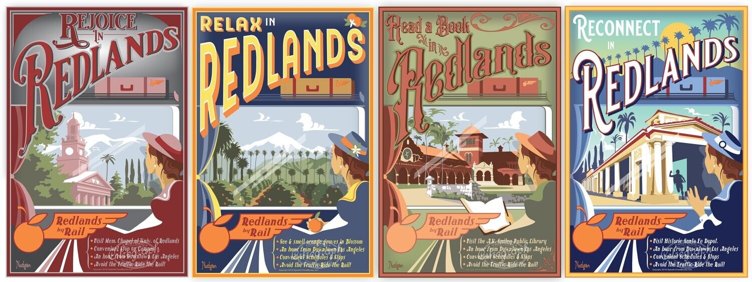Redlands Travel Posters
