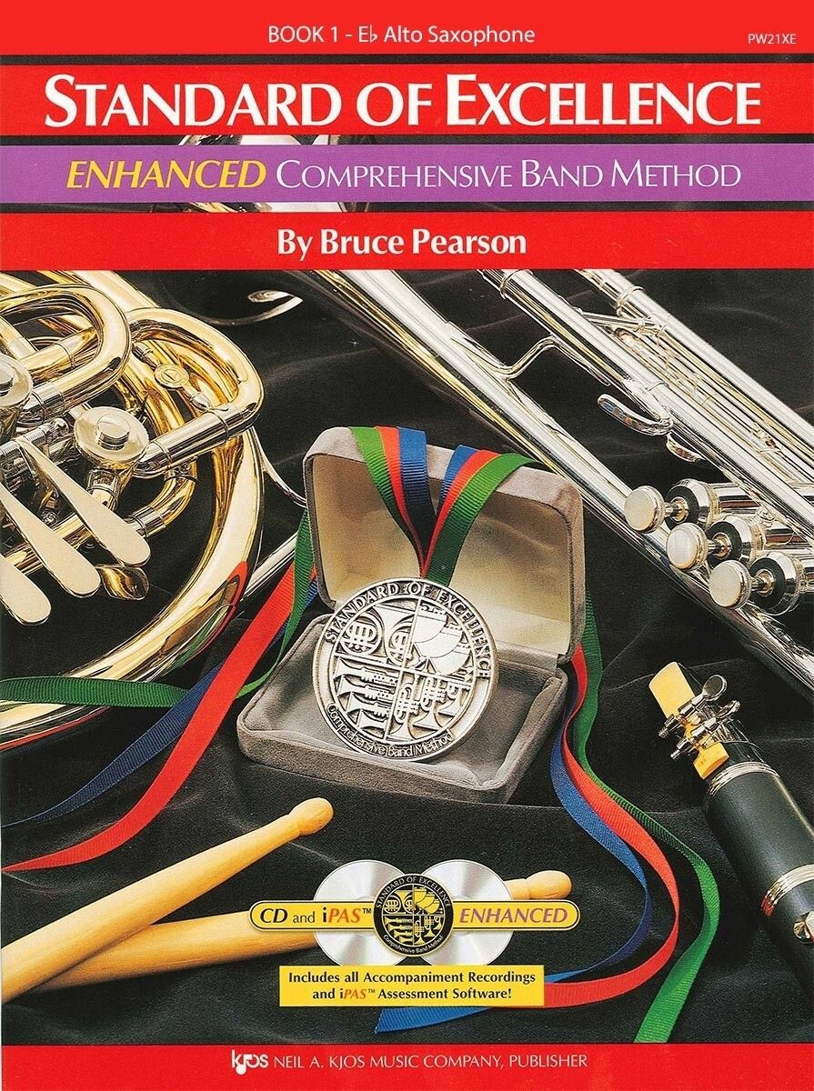 Standard of Excellence Alto Saxophone Book 1