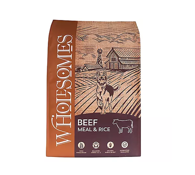 Wholesomes Beef meal &amp; rice