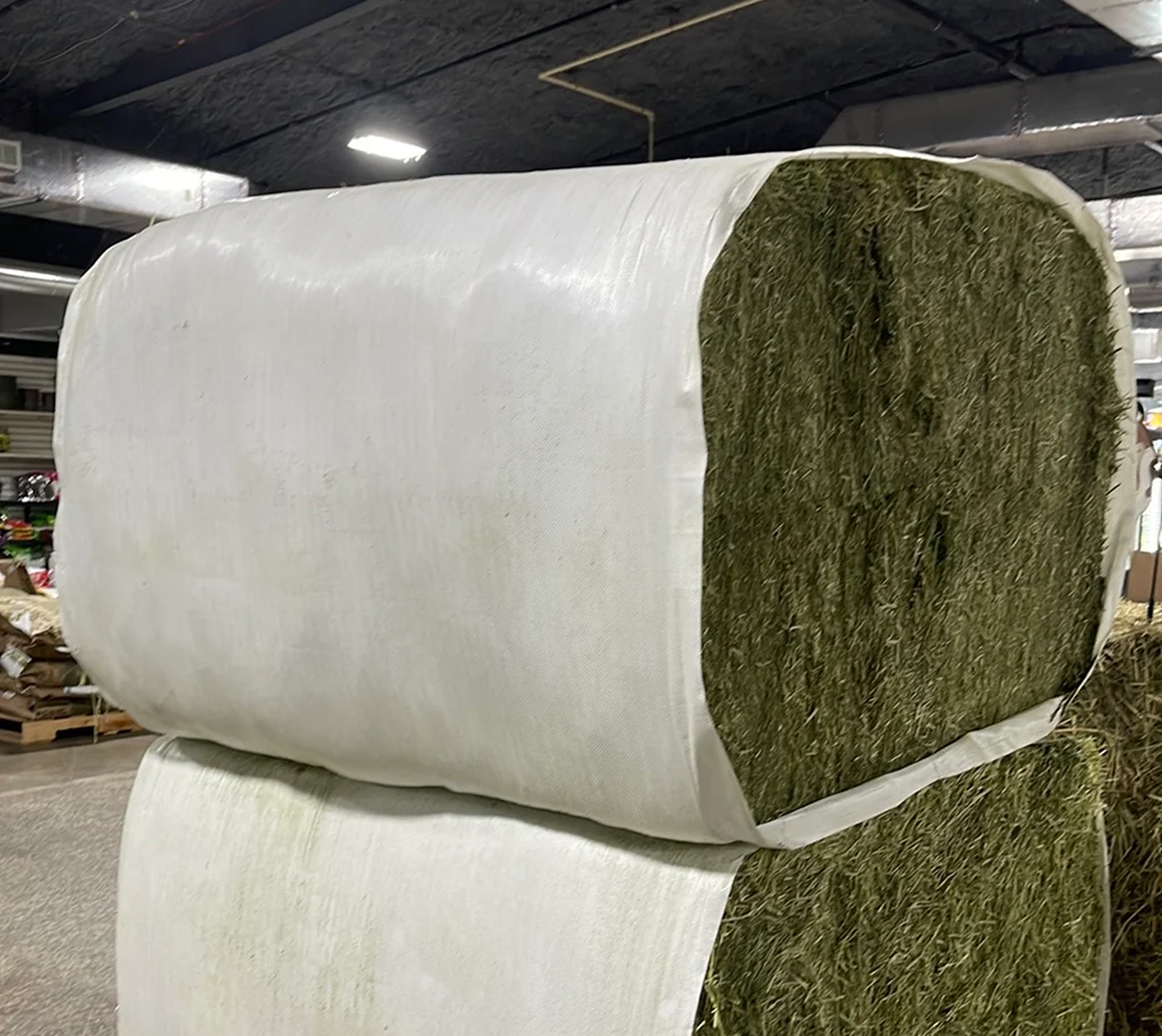 Alfalfa Hay Block Sleeved