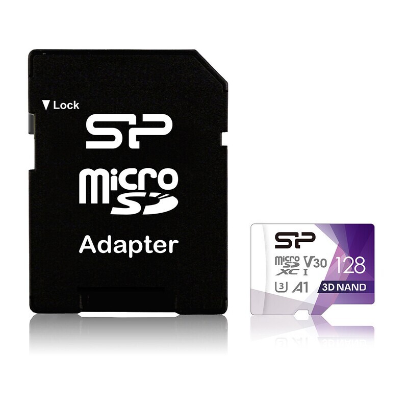 Silicon Power Superior Pro V30 128GB microSDXC -kortti