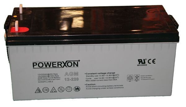 AGM-akku PowerXon 250A