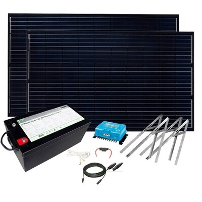 Aurinkoenergiapaketti Litium 300Ah Heat