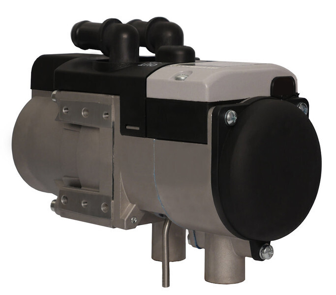 Autoterm Flow 5 bensiinilämmitin 12V moottorin ja sisätilojen esilämmittämiseen.