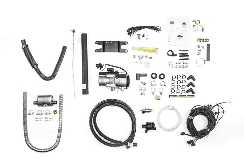 Autoterm Flow 5 bensiinilämmitin 12V moottorin ja sisätilojen esilämmittämiseen.
