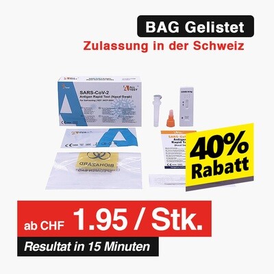 Covid-19 Antigen Selbsttest - ALLTEST | 5er Packung Covid-19 Antigen Selbsttest - ALLTEST | 5er Packung