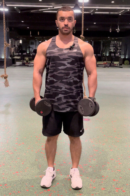 Full Body Workout By Dumbbells Only
